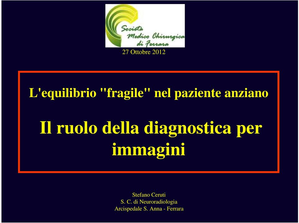 diagnostica per immagini Stefano Ceruti S.