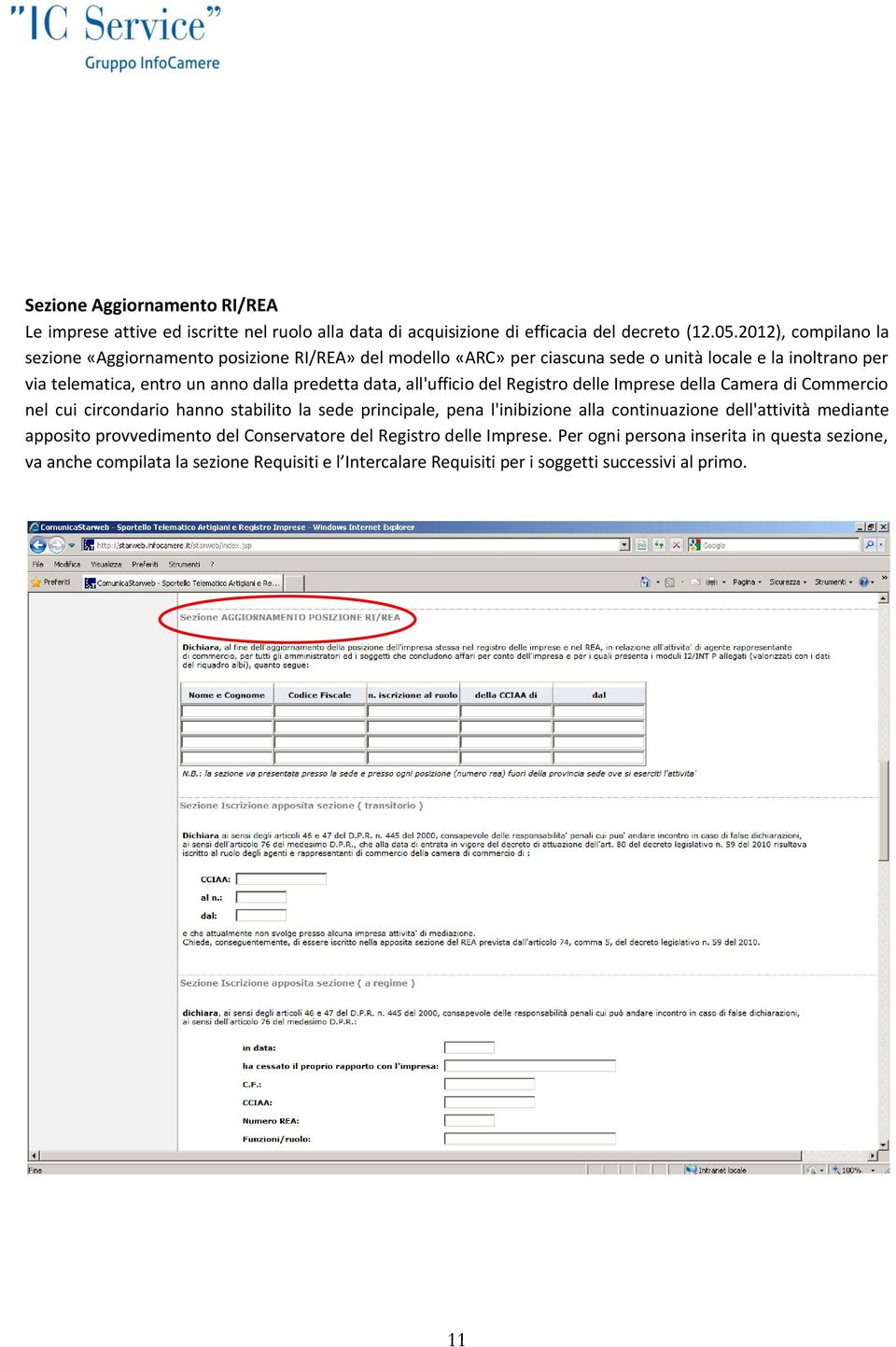 data, all'ufficio del Registro delle Imprese della Camera di Commercio nel cui circondario hanno stabilito la sede principale, pena l'inibizione alla continuazione