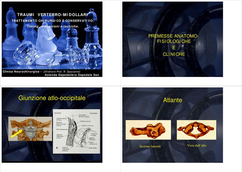 PREMESSE ANATOMO- FISIOLOGICHE E CLINICHE Clinica Neurochirurgica