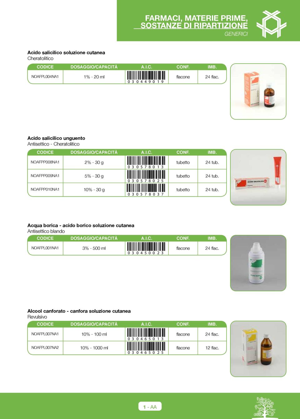 0 3 0 5 7 8 0 1 3 NOAFPP009NA1 5% - 30 g tubetto 24 tub. 0 3 0 5 7 8 0 2 5 NOAFPP010NA1 10% - 30 g tubetto 24 tub.