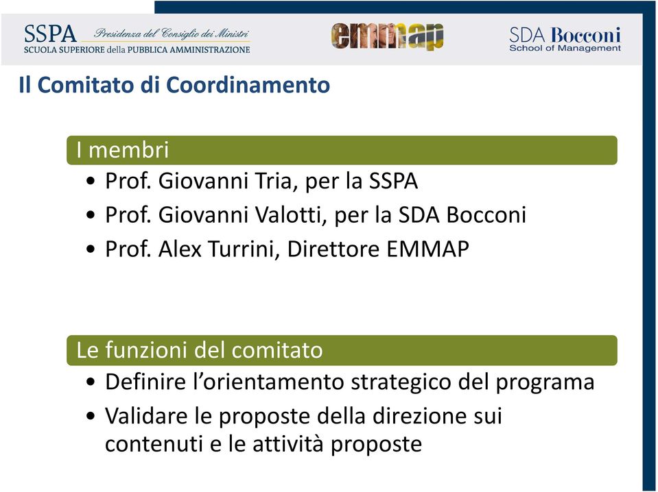 Giovanni Valotti, per la SDA Bocconi Prof.