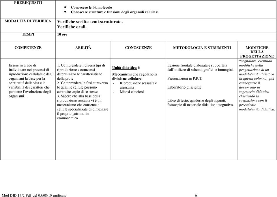 organismi la base per la continuità della vita e la variabilità dei caratteri che permette l evoluzione degli organismi 1.