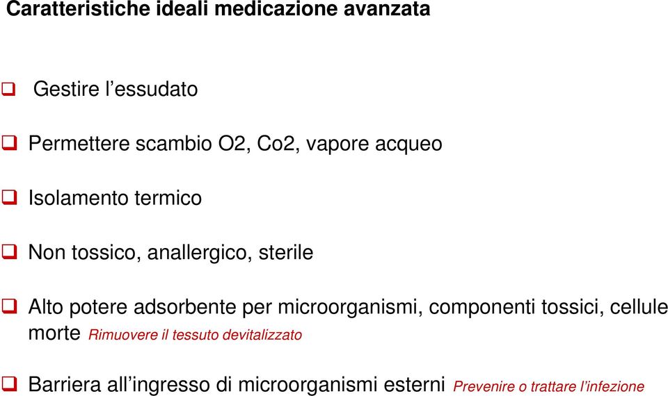 adsorbente per microorganismi, componenti tossici, cellule morte Rimuovere il tessuto