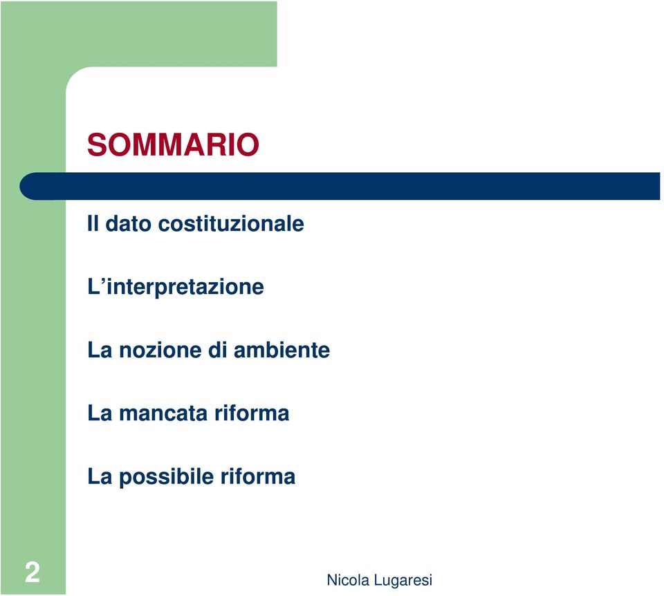 interpretazione La nozione