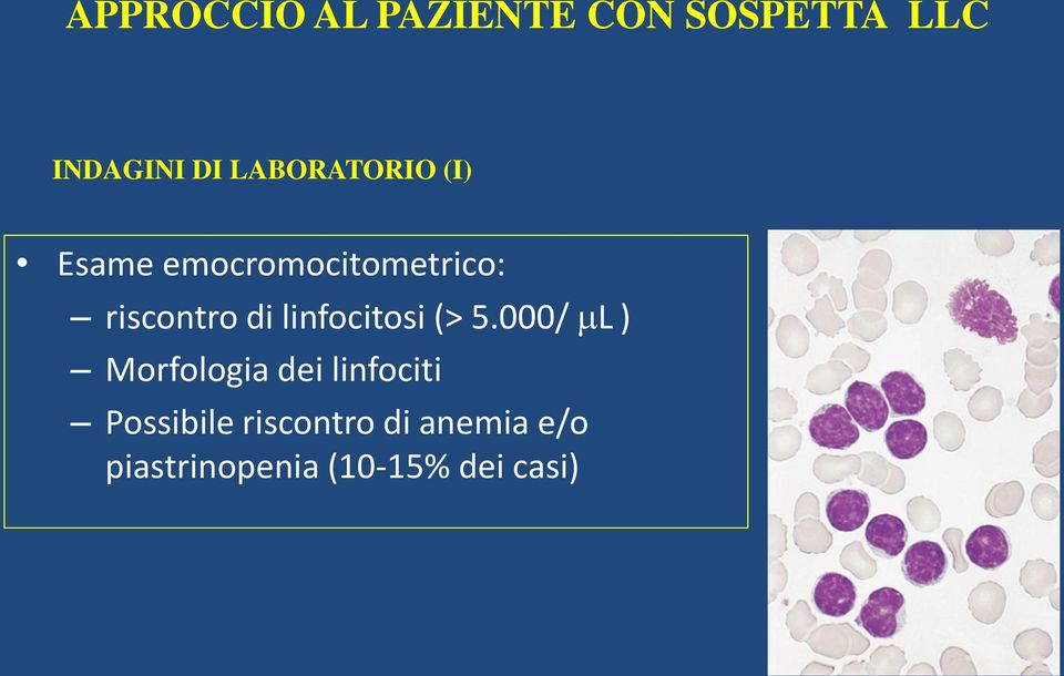linfocitosi (> 5.