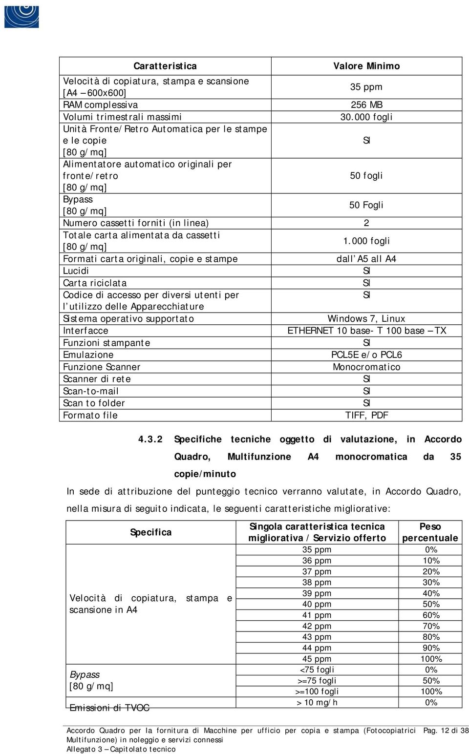 alimentata da cassetti 1.