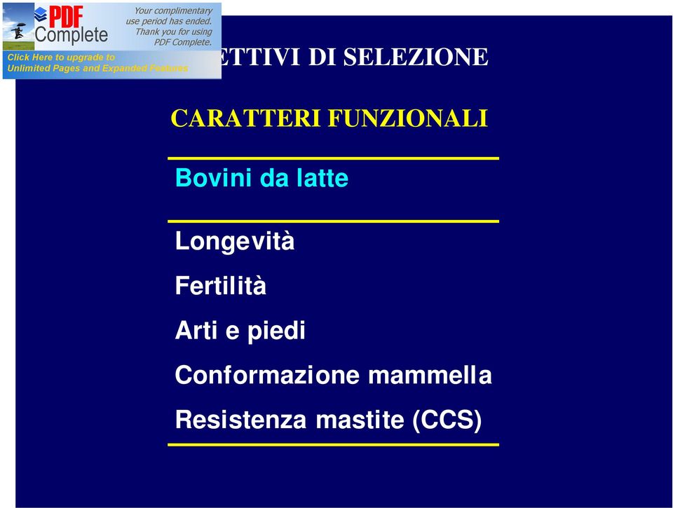 Longevità Fertilità Arti e piedi