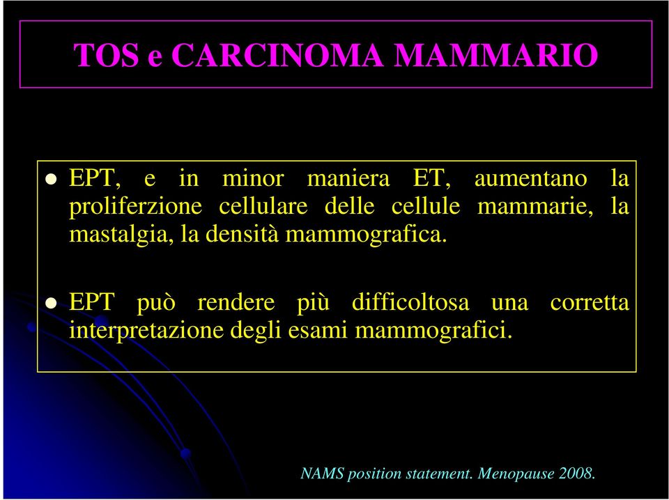 densità mammografica.