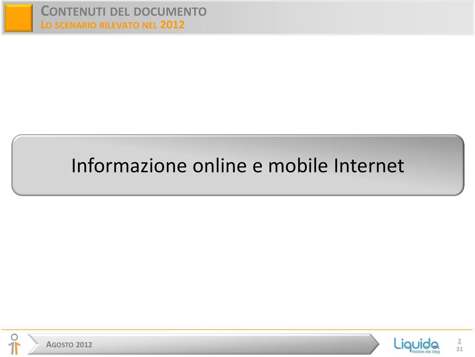 NEL 2012 Informazione