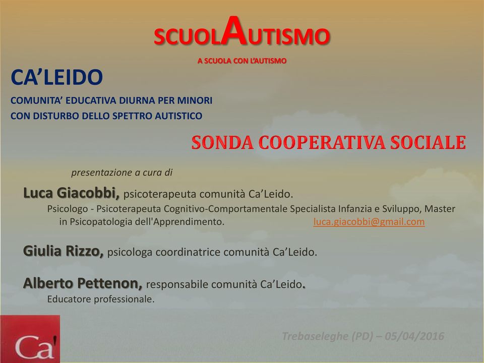 Psicologo - Psicoterapeuta Cognitivo-Comportamentale Specialista Infanzia e Sviluppo, Master in Psicopatologia