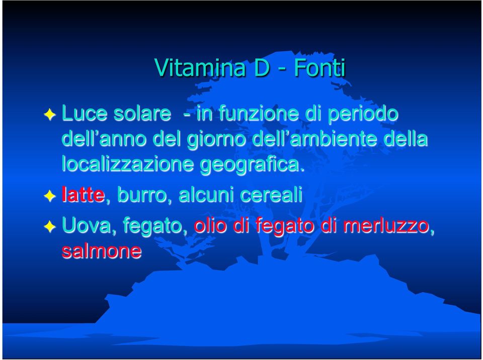 localizzazione geografica.