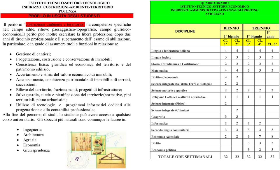 il perito può inoltre esercitare la libera professione dopo due anni di tirocinio professionale e il superamento dell esame di abilitazione.