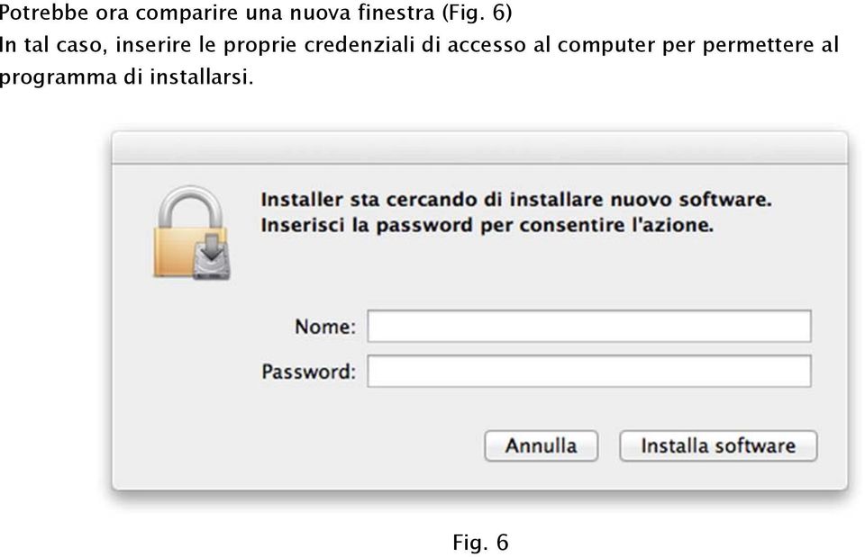 credenziali di accesso al computer per