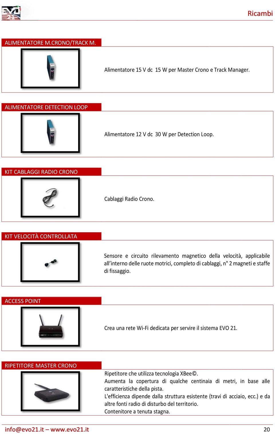 KIT VELOCITÀ CONTROLLATA Sensore e circuito rilevamento magnetico della velocità, applicabile all interno delle ruote motrici, completo di cablaggi, n 2 magneti e staffe di fissaggio.