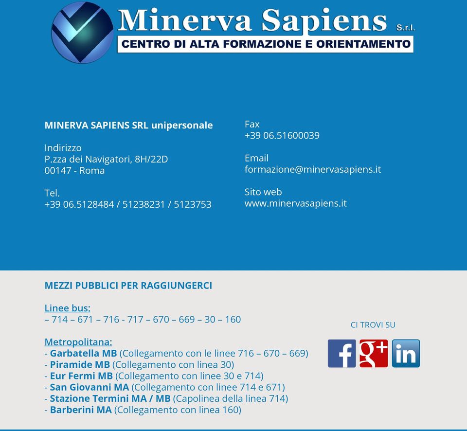 it Sito web www.minervasapiens.