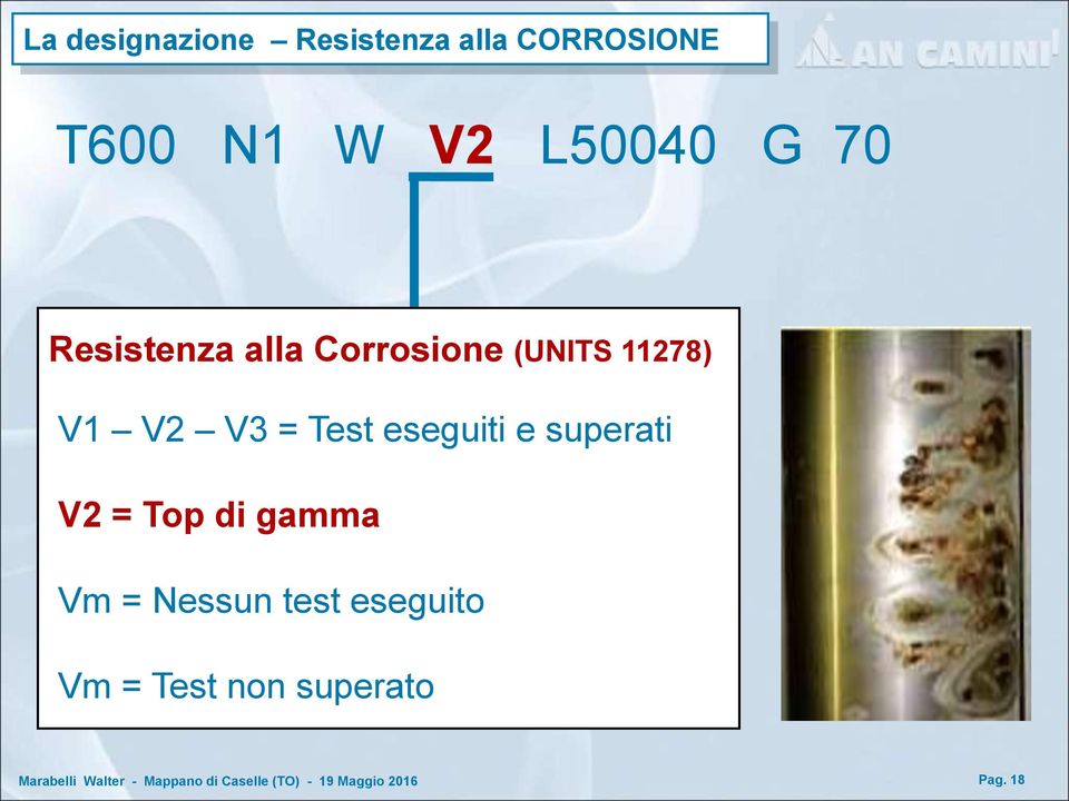 11278) V1 V2 V3 = Test eseguiti e superati V2 = Top di