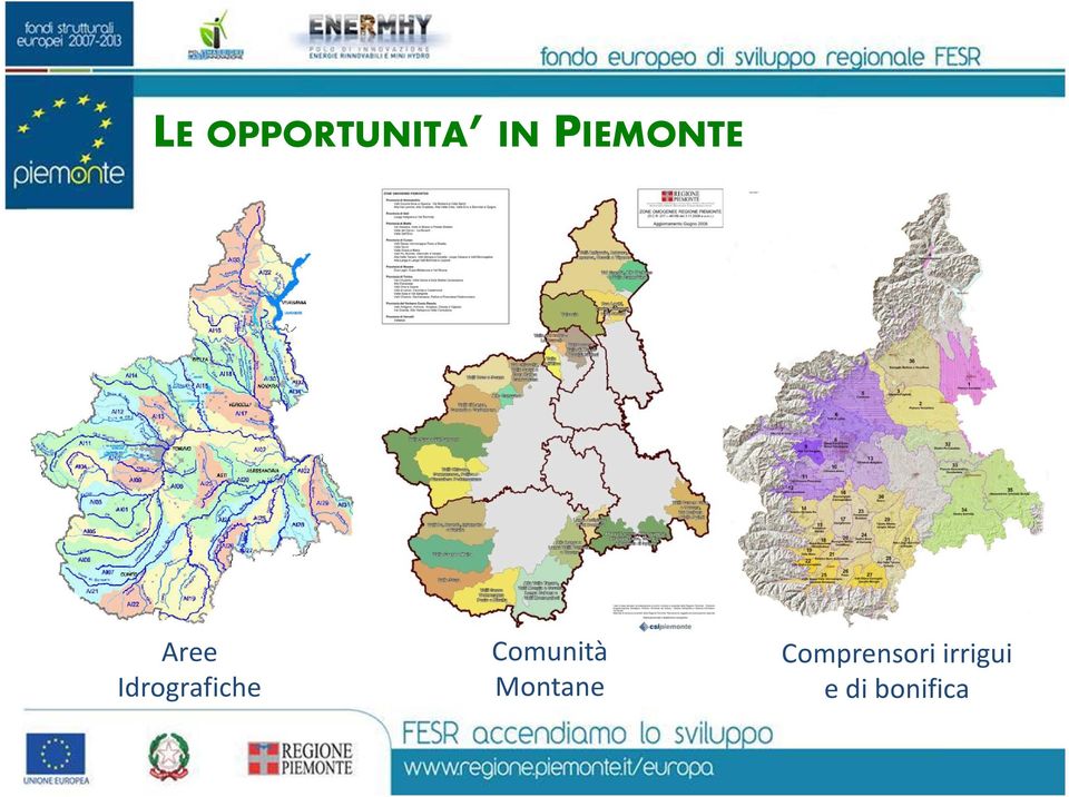 Idrografiche Comunità