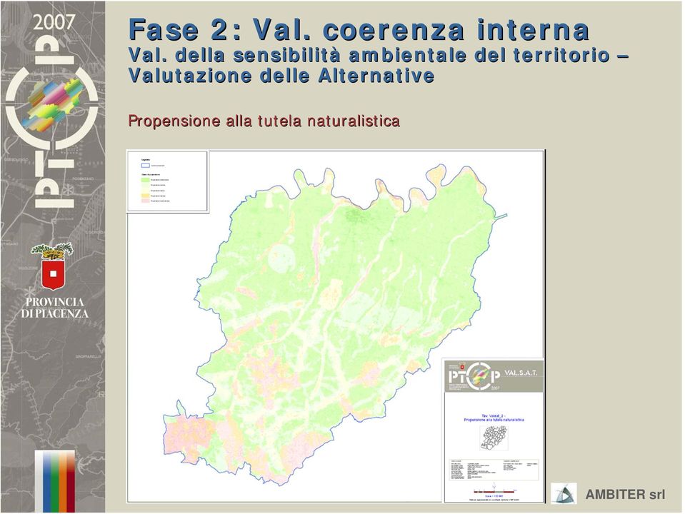 territorio Valutazione delle