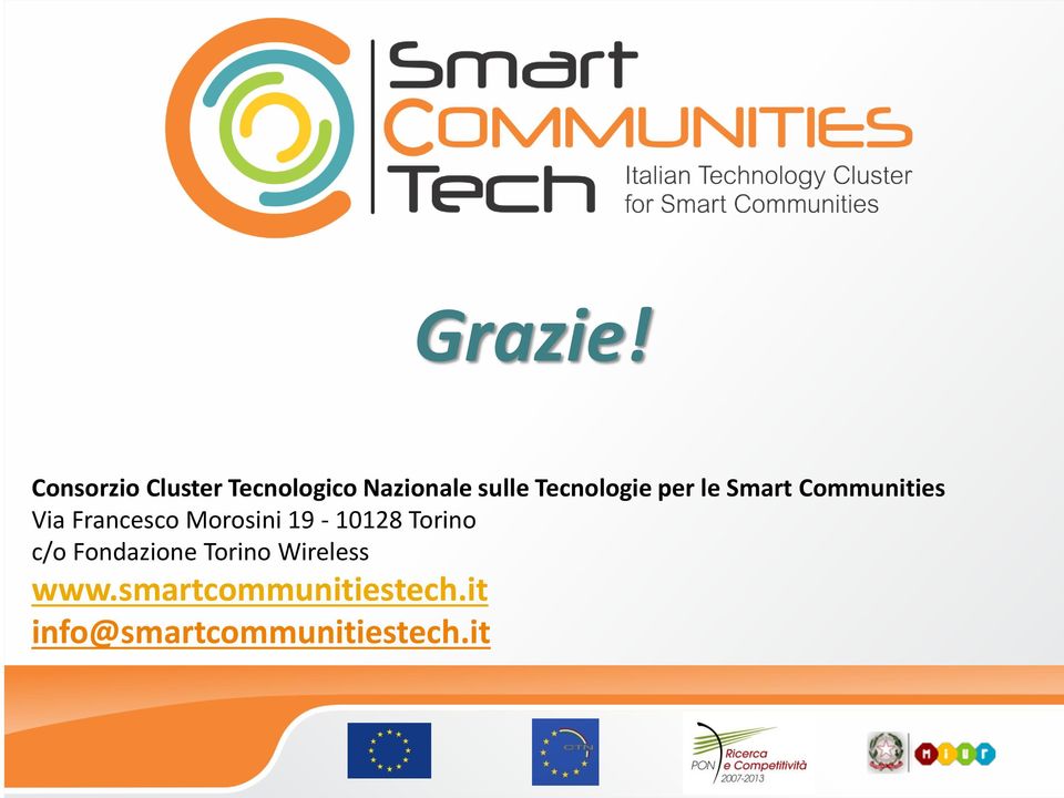 Tecnologie per le Smart Communities Via Francesco