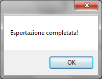 6) Il programma indica che ha trovato il numero di files txt che sono stati copiati nella cartella DATI.