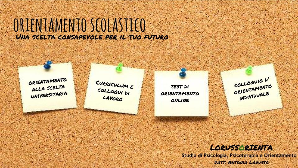 test di orientamento online colloquio d orientamento individuale