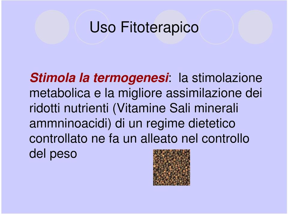 nutrienti (Vitamine Sali minerali ammninoacidi) di un