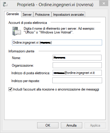 Appendice A Configurazione Avanzata Client 5.3 Configurazione di Windows Live Mail/Outlook 2003 Per configurare Windows Live Mail, si clicchi sulla voce Aggiungi Account.