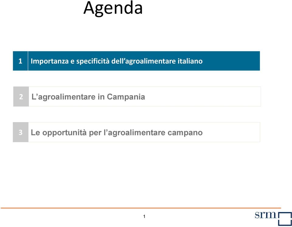 agroalimentare in Campania 3 Le