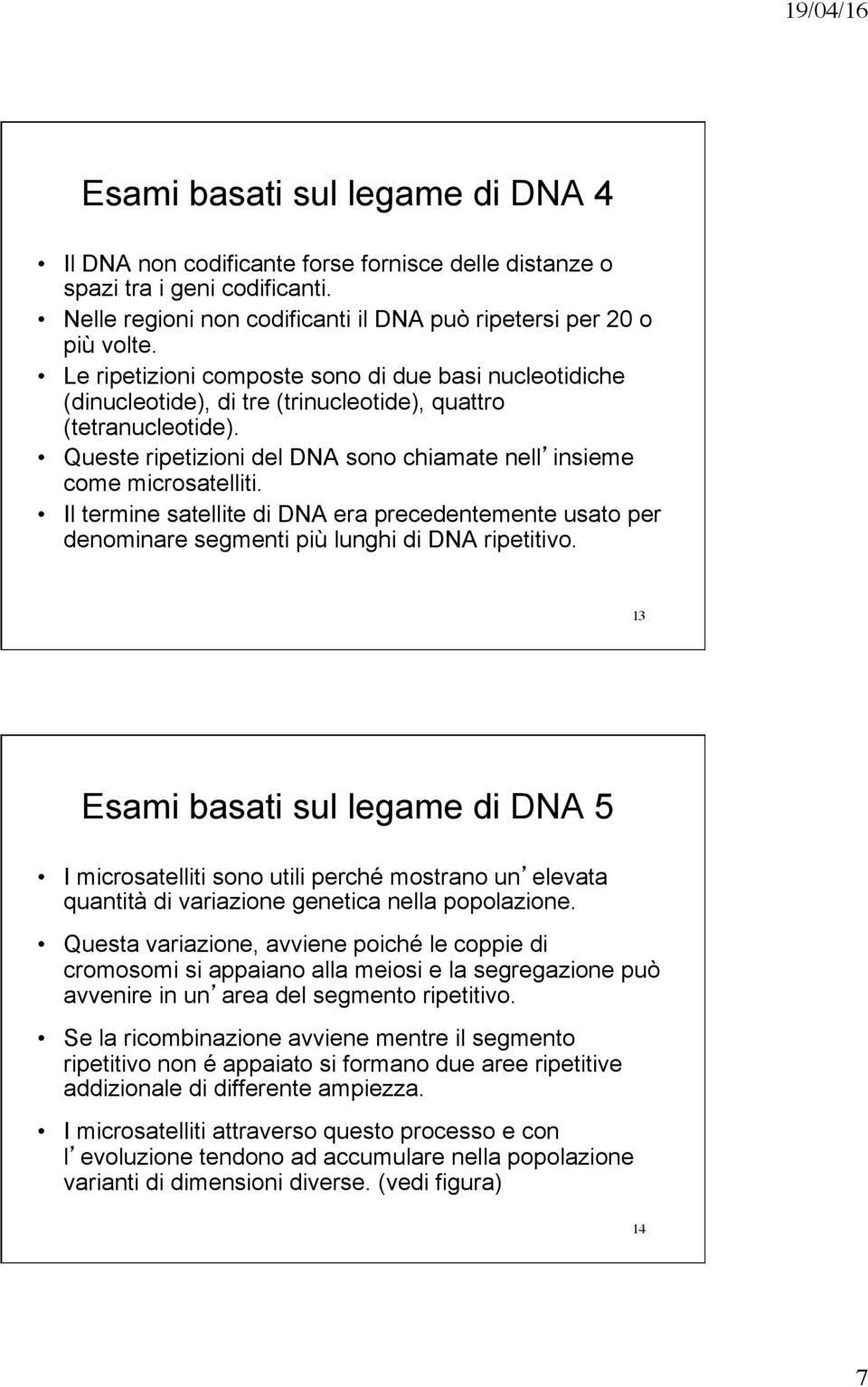 Il termine satellite di DNA era precedentemente usato per denominare segmenti più lunghi di DNA ripetitivo.