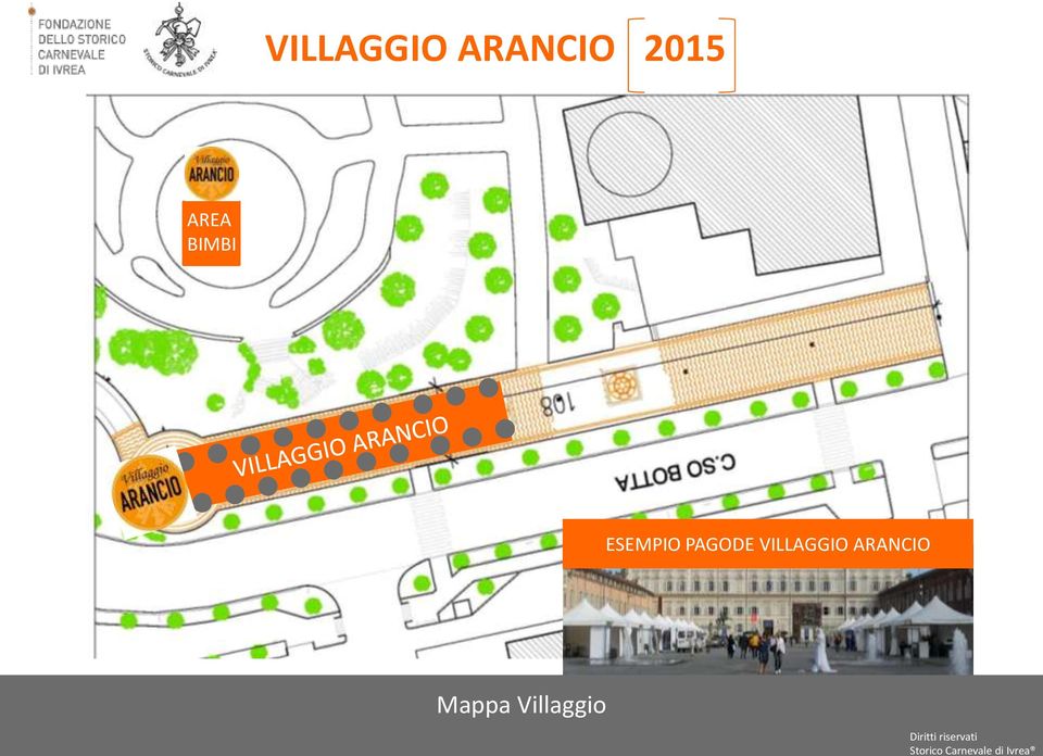 VILLAGGIO ARANCIO Mappa