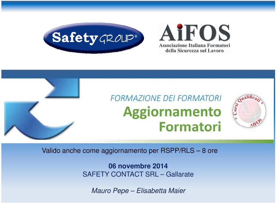 8ore 06 novembre 2014 SAFETY