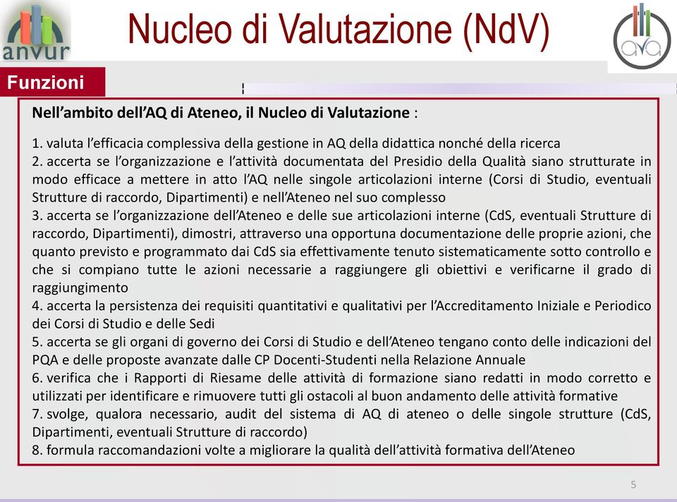 eventuali Strutture di raccordo, Dipartimenti) e nell Ateneo nel suo complesso 3.