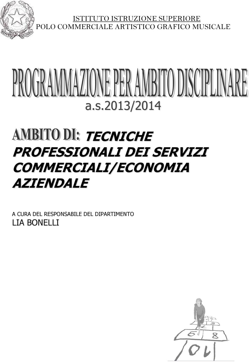 2013/2014 TECNICHE PROFESSIONALI DEI SERVIZI