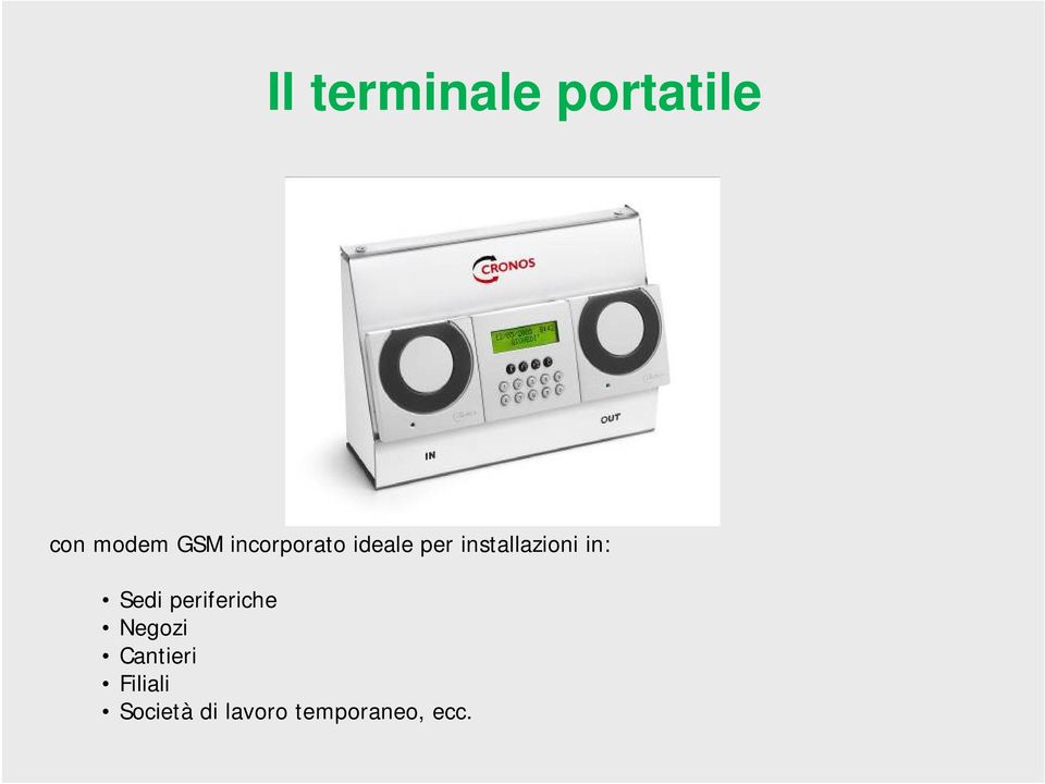 in: Sedi periferiche Negozi Cantieri