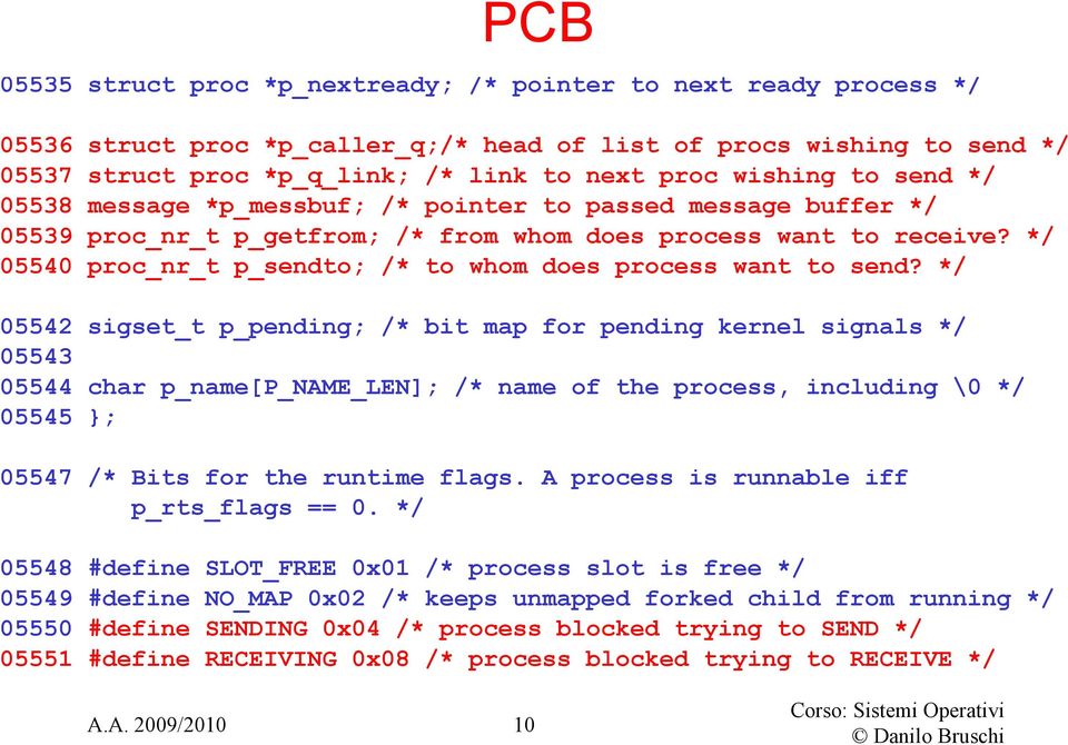 */ 05540 proc_nr_t p_sendto; /* to whom does process want to send?