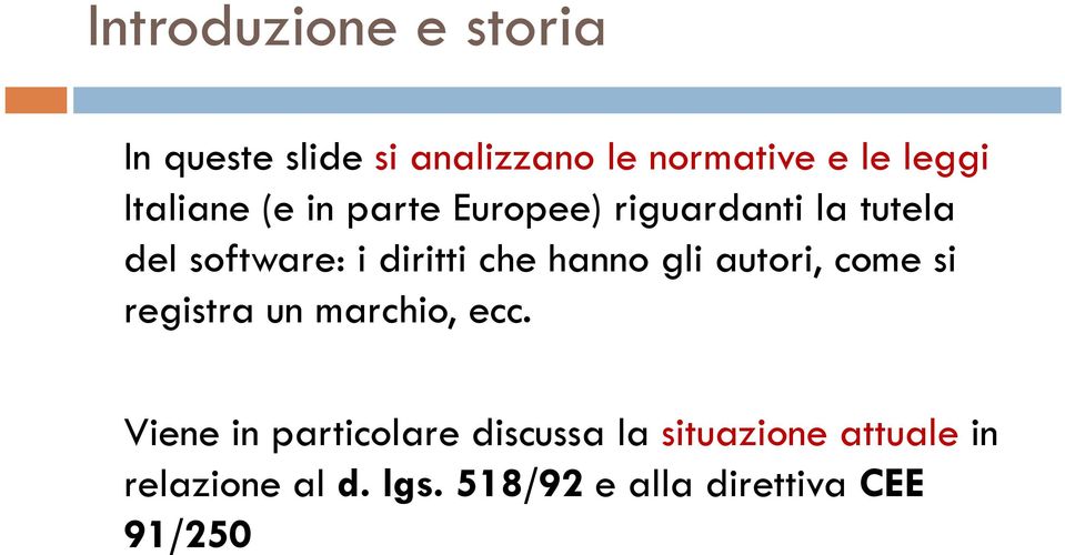 hanno gli autori, come si registra un marchio, ecc.