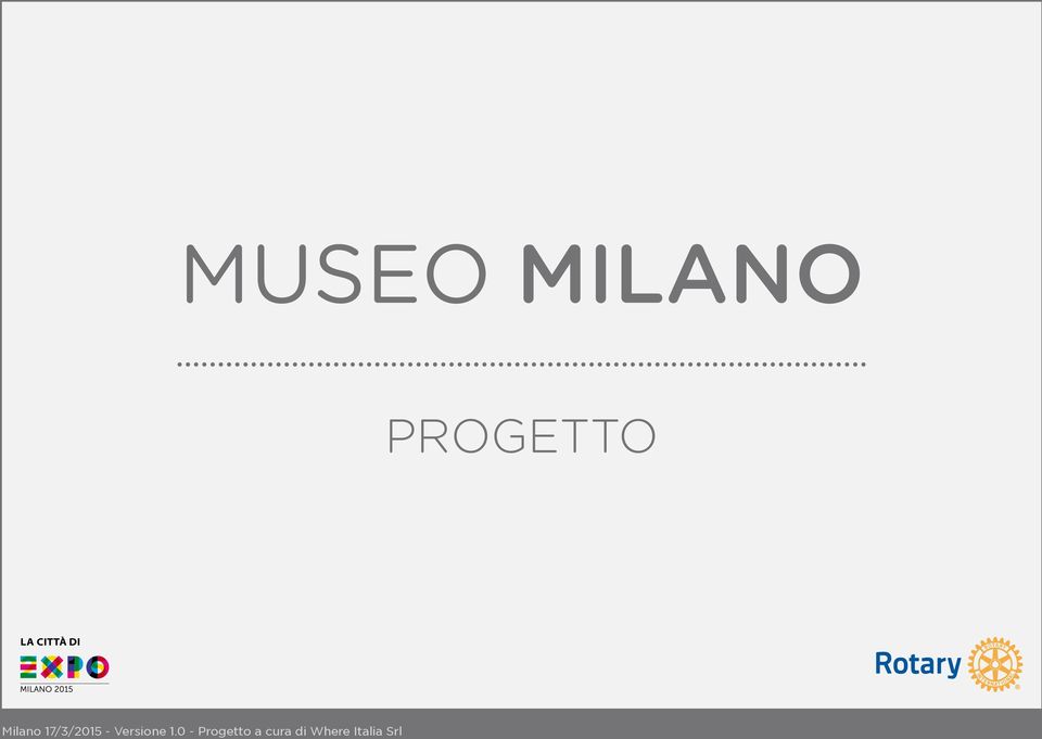 PROGETTO