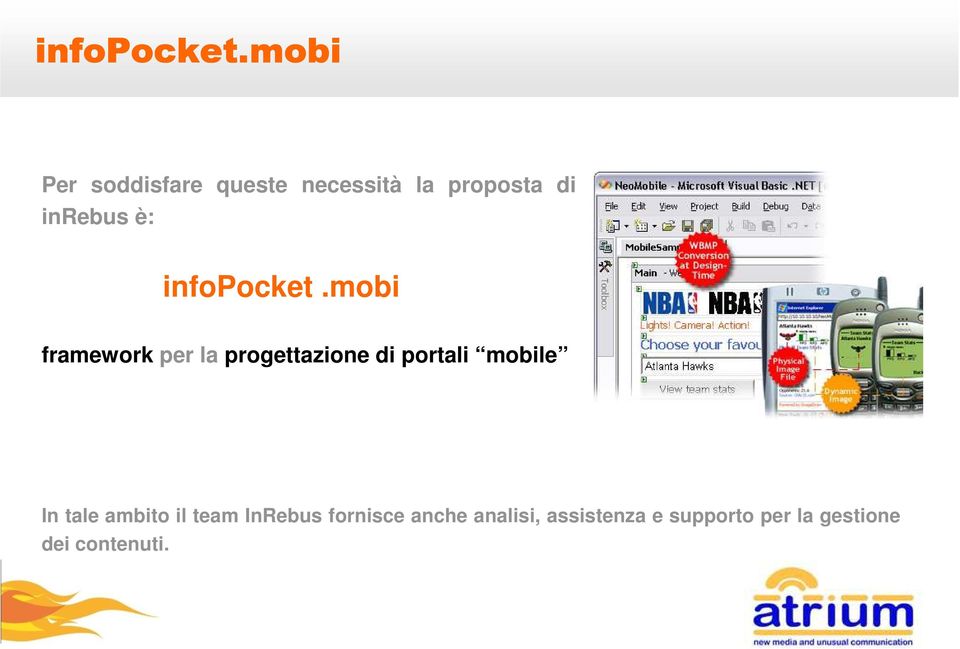 è: mobi framework per la progettazione di portali mobile In