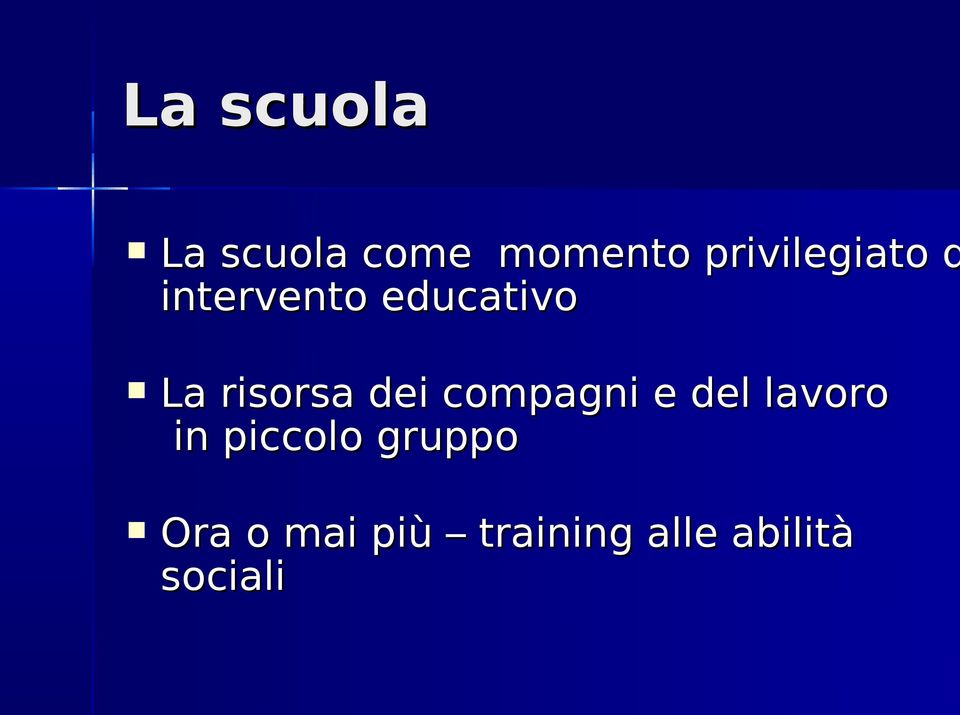 risorsa dei compagni e del lavoro in