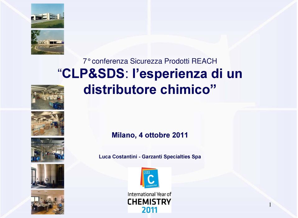 distributore chimico Milano, 4 ottobre