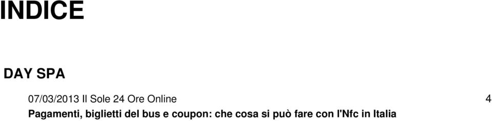 biglietti del bus e coupon: che