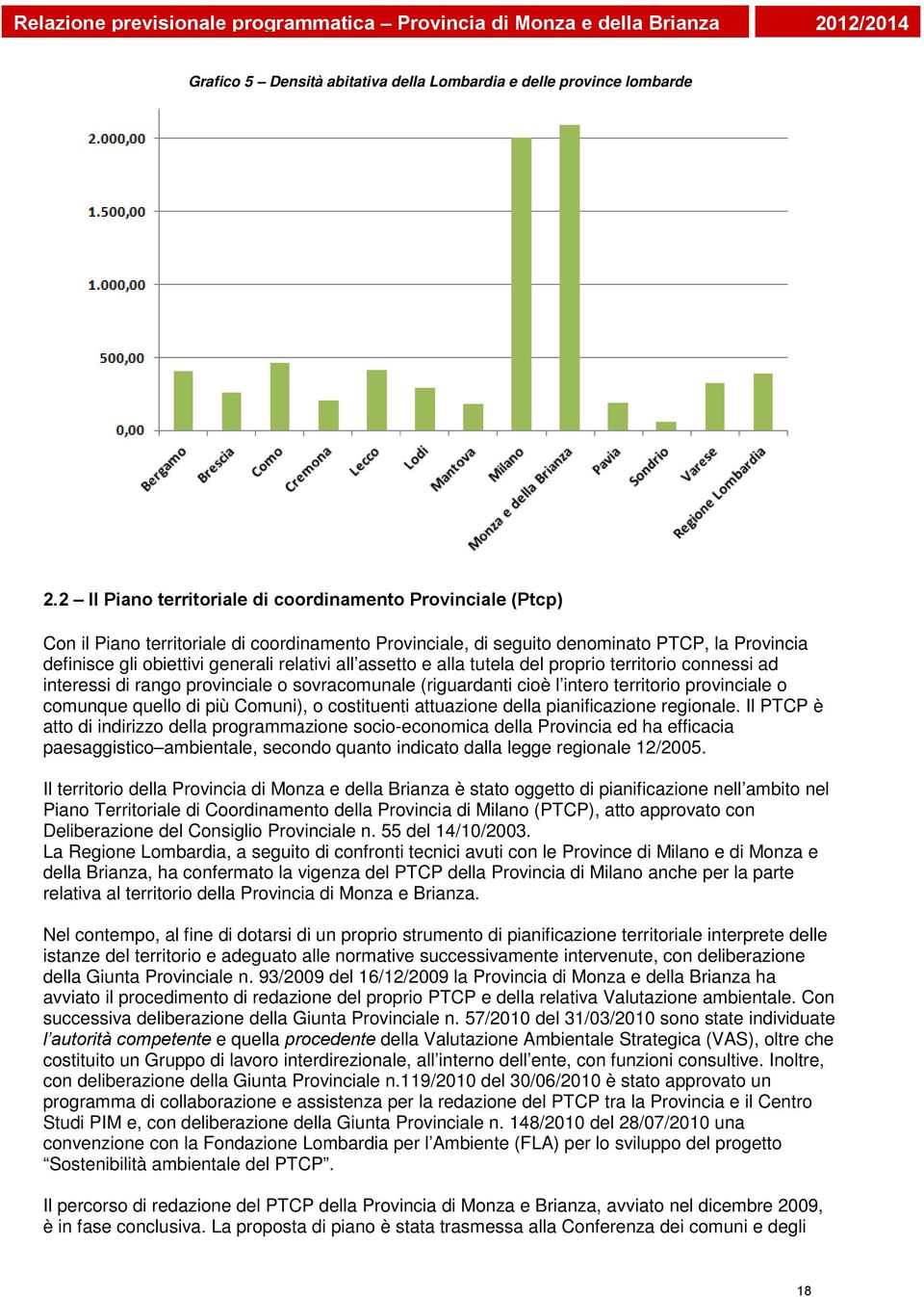 all assetto e alla tutela del proprio territorio connessi ad interessi di rango provinciale o sovracomunale (riguardanti cioè l intero territorio provinciale o comunque quello di più Comuni), o