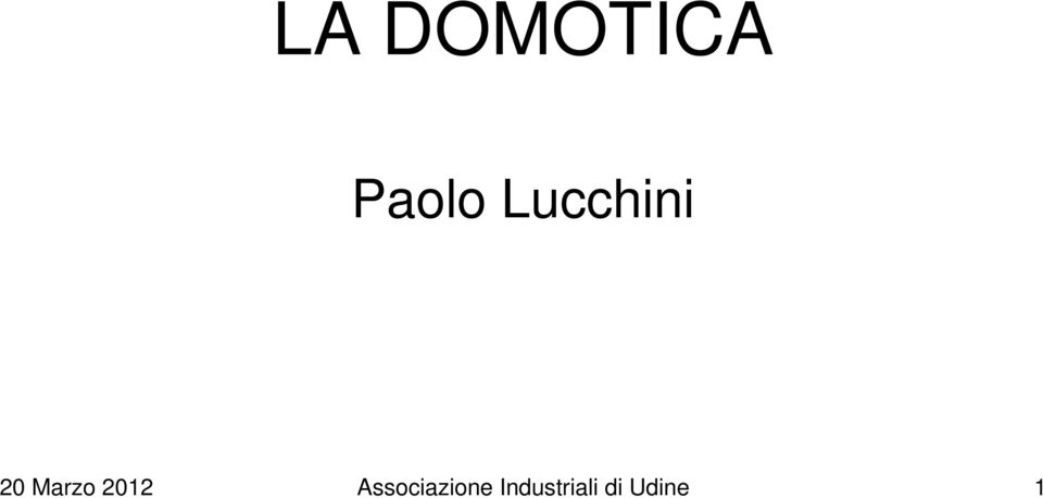 2012 Associazione