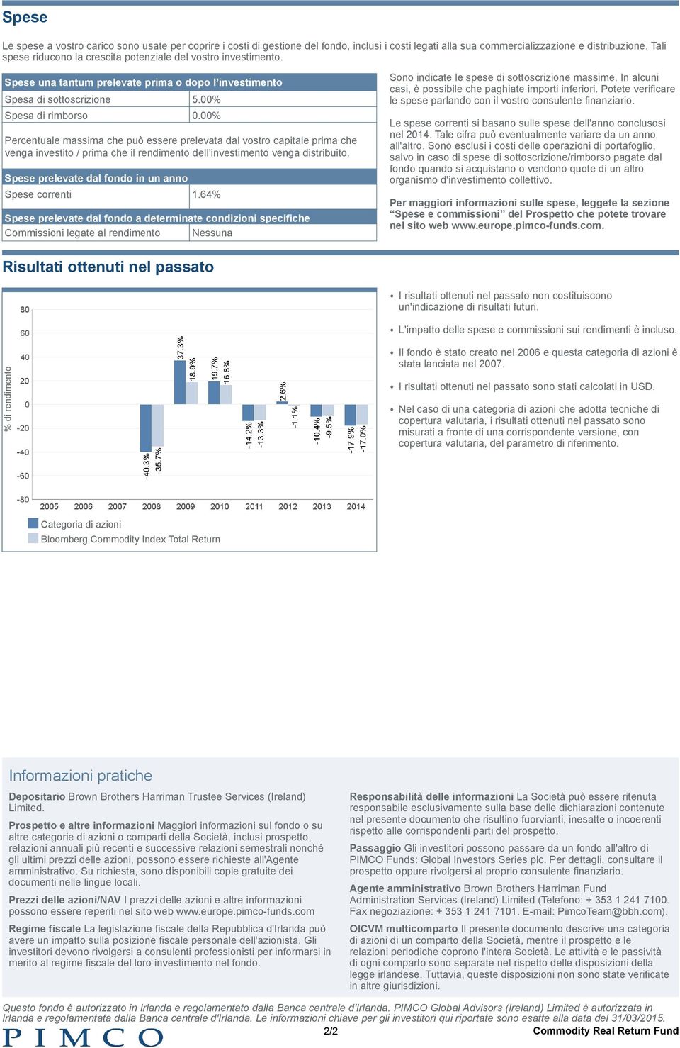 00% Percentuale massima che può essere prelevata dal vostro capitale prima che venga investito / prima che il rendimento dell investimento venga distribuito.