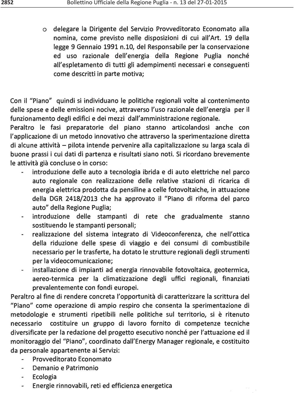 Regione Puglia n.