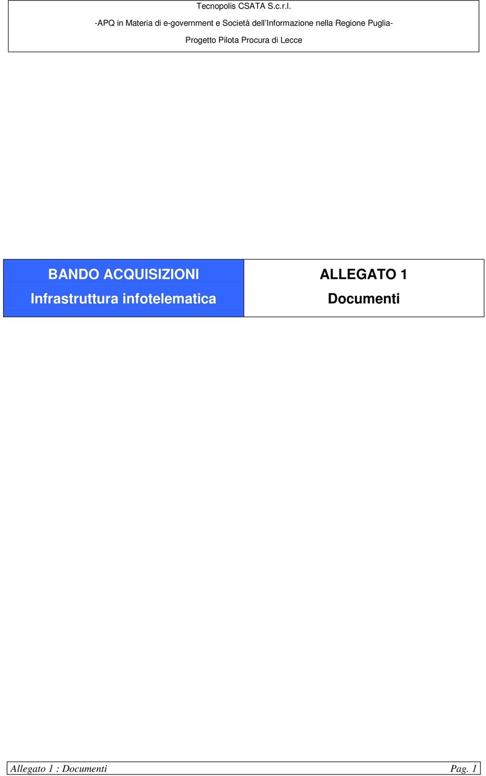 infotelematica ALLEGATO