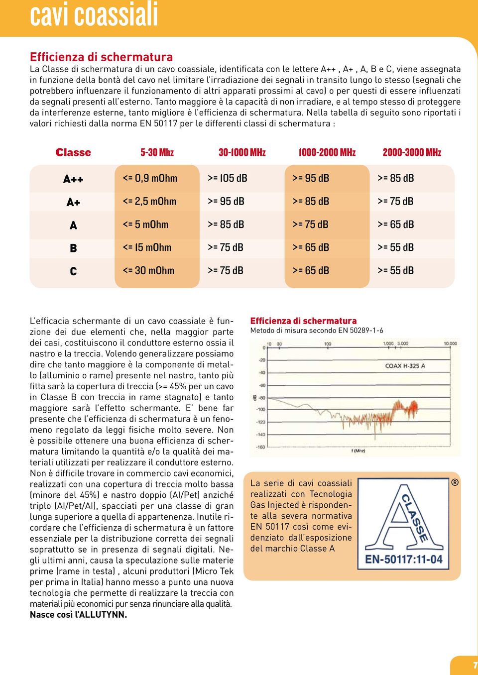 all esterno. Tanto maggiore è la capacità di non irradiare, e al tempo stesso di proteggere da interferenze esterne, tanto migliore è l efficienza di schermatura.