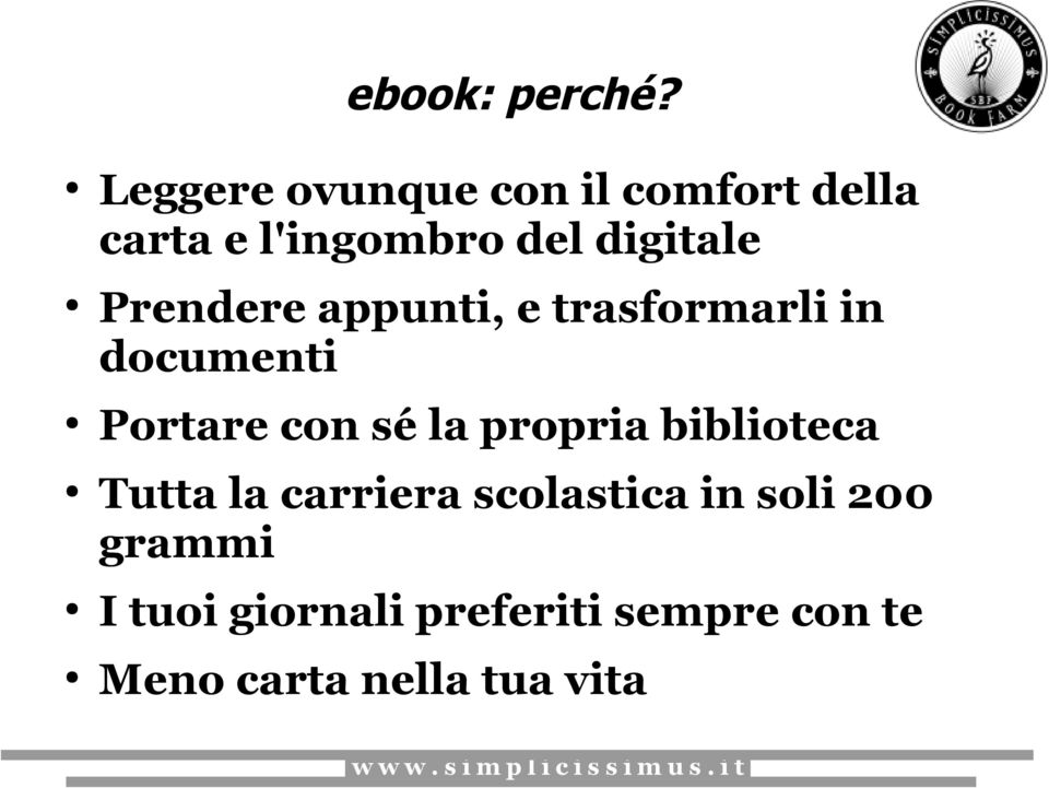 Prendere appunti, e trasformarli in documenti Portare con sé la