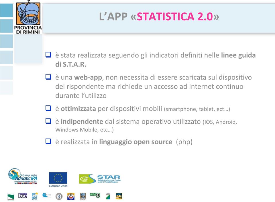 Internet continuo durante l utilizzo è ottimizzata per dispositivi mobili (smartphone, tablet, ect ) è