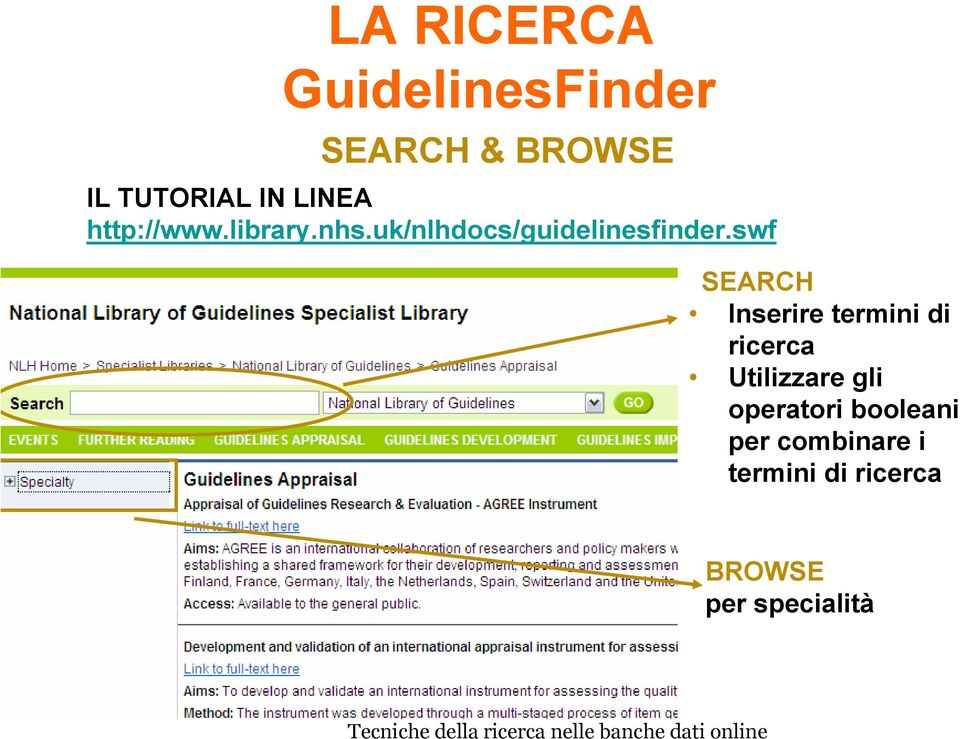 swf SEARCH Inserire termini di ricerca Utilizzare gli